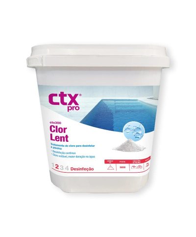 CTX-300 ClorLent: Tabletes de Cloro para Piscinas | Casa Alves