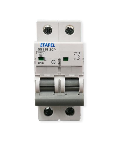Disjuntor MT-2P-4.5KA-C-16A