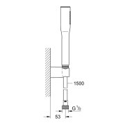 Grohe Euphoria Cosmopolitan hand shower set 1/2" 27369000