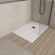 Base duche Sanitana Strat branca 120x80