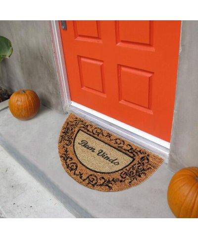 Tapete cairo 33x60 1/2 lua bem-vindo