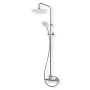 Sistema duche Bruma Lusitano c/ braco ajustavel 1072811CR | Casa Alves