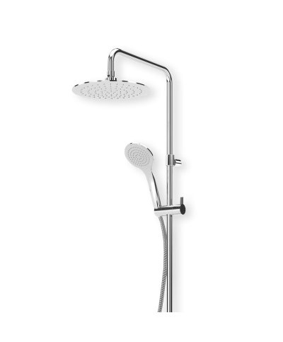 Sistema duche Bruma Lusitano c/ braco ajustavel 1072811CR | Casa Alves