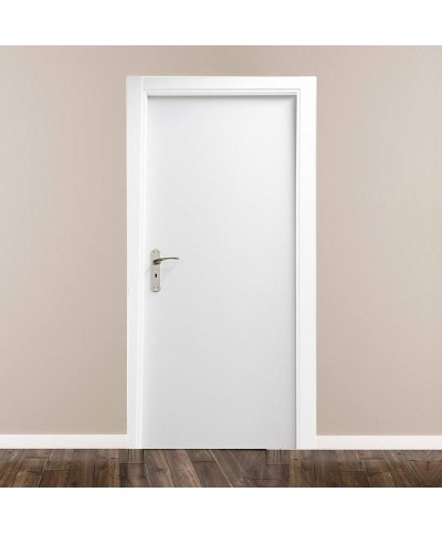 Kit porta+aro 11 Kilimanjaro branco 70x200