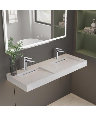 Torneira Lavatório Prisma cromada