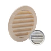 Grelha encastrar D-11,8 cm ABS branco + rede