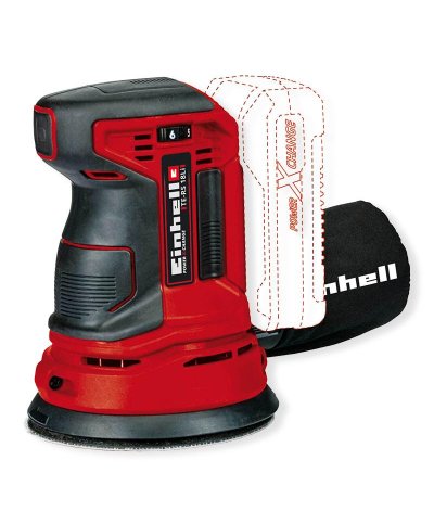 Lixadora rotativa TE-RS 125mm 18Li s/ bateria