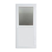 Porta de exterior Drava 208x98 vidro fosco esquerda