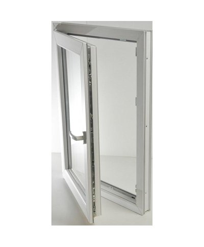 Janela pvc 100x80cm 1 folha esquerda
