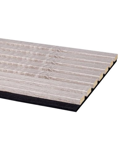 Ripado 2600x300x18mm carvalho cinza (2 peças)