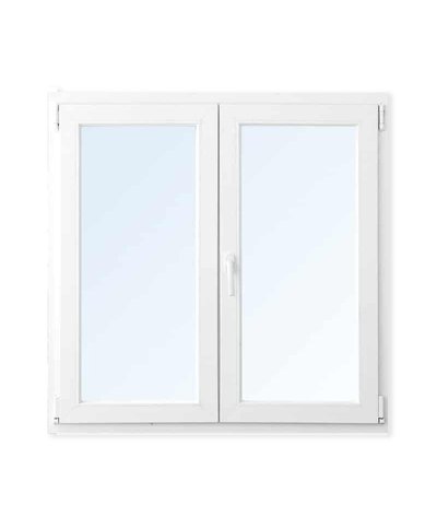 Janela pvc proline60 100x100cm 2 folhas