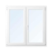 Janela pvc proline60 100x100cm 2 folhas