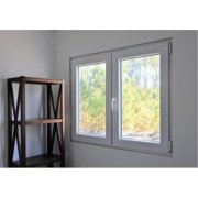 Janela pvc proline60 100x100cm 2 folhas