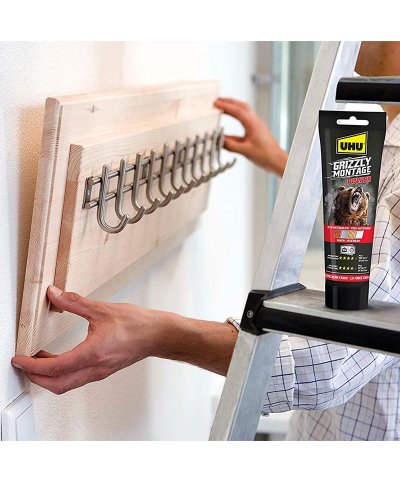 Cola UHU Grizzly Montage Power 250g | Casa Alves