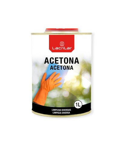 Acetona lata 1lt