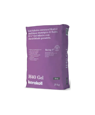 Cimento cola H40 gel 20kg branco
