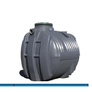 Fossa setica 4000L Millennium c/ pre-filtro