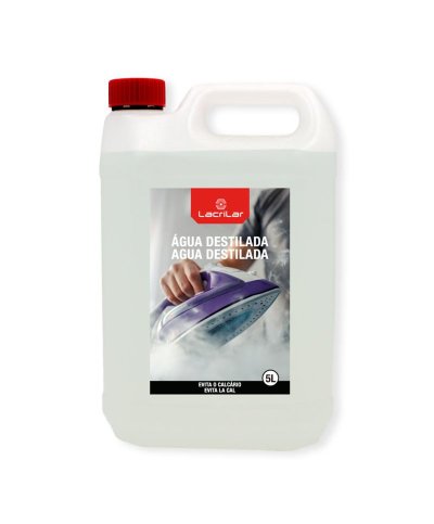 Agua destilada 5lt