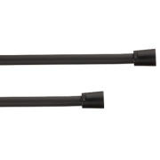 Tubo flexivel duche Deluxe preto 1,5m