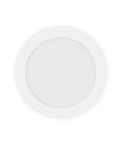 Painel Branco led slim 6W redondo 6000K