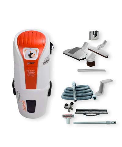 Máquina de Aspiração Central Sach VAC Dynamic 1.6 + Kit | Casa Alves
