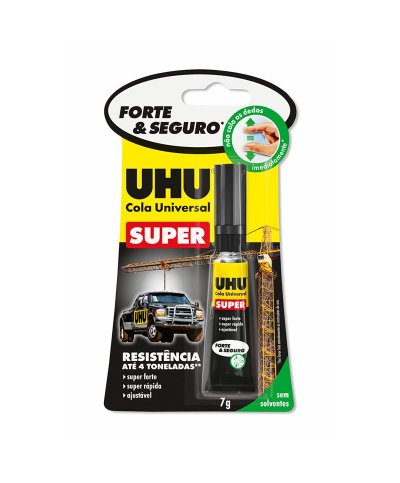 UHU Cola Universal Strong & Safe 7g | Casa Alves