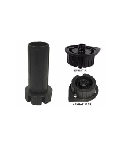 Pé Milão preto c/ base 130/200