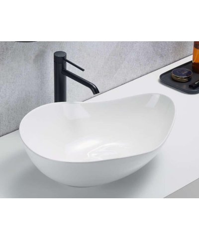 Lavatorio pousar 50x40cm Agueda branco