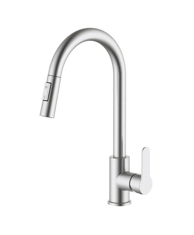 Torneira de Cozinha Bella c/ extraivel aço inoxidável