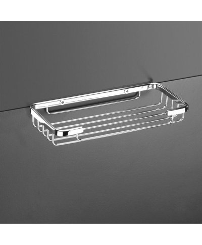 Cesto rectangular Krom 20x9x3cm rf. 6605100