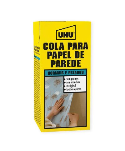 Cola papel parede normais e pesados UHU 125g 43455