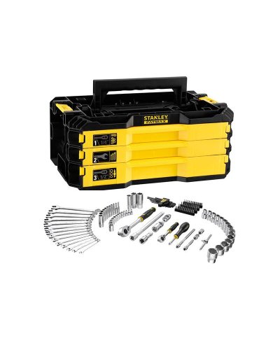 Conjunto de gavetas 126 ferramentas Stanley