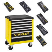 Carro metálico 91 ferramentas 7 gavetas Stanley