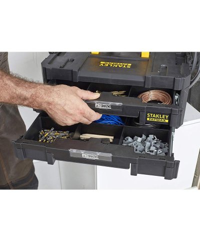 Caixa organizadora de ferramentas dupla PRO-STACK IV