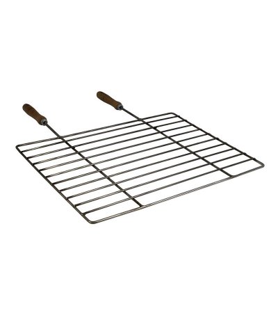 Grelha churrasco inox 67x45cm