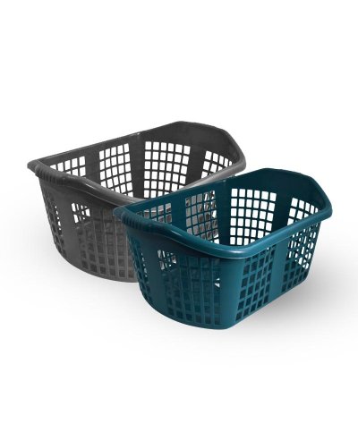 Cesto roupa Rena Bluegray com asas