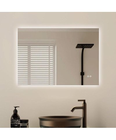 Espelho Luxe 120x80 Touch com desembaciador e iluminação