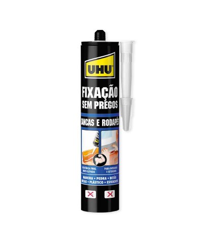 Fixacao s/pregos sancas e rodapes UHU 440g 38480