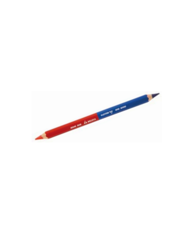 Kit 3 lapis azul/vermelho