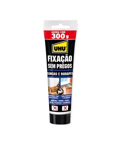 UHU Fixação Sem Pregos 300g | Casa Alves