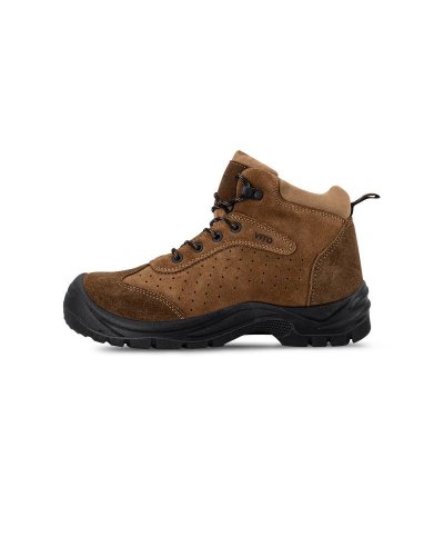 Bota camurca castanha Oxis S1P-SRC 45