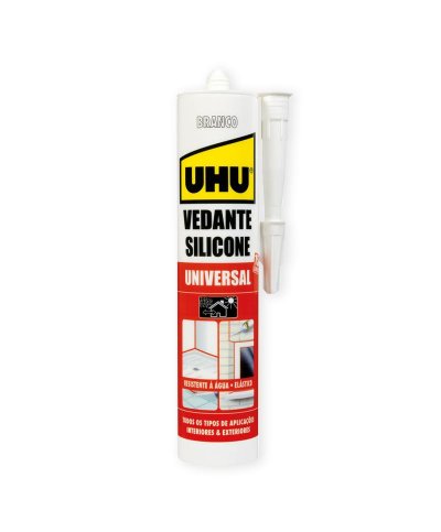 UHU Silicone Universal Branco 280ml | Casa Alves