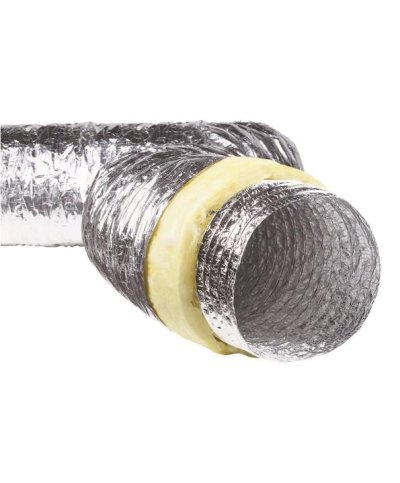 Rolo tubo SONOFLEX 125 c/ isolamento 10m VMC Sach