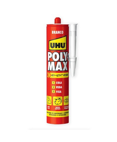 UHU Poly Max Express branco 425g | Casa Alves