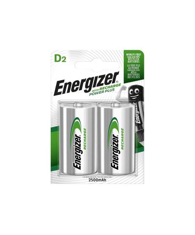 Pack 2 pilhas recarregaveis HR20 (D) 2500mAh