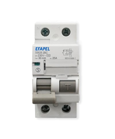 Interruptor dif. 2P-30MA-AC-25A