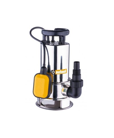 Bomba submersivel 1100w aguas sujas inox Nutool