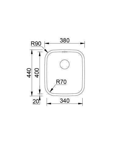 Lava louca brasilia 40x34cm