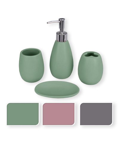 Conjunto 4 pecas para wc