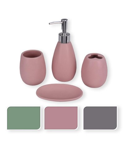 Conjunto 4 pecas para wc